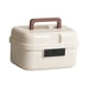 thumbnail image 2 of Caja de almacenamiento con cerradura, organizador de contraseñas, versátil, con asa, portátil, con cerradura de combinación de código para el hogar, Blanco, 2 of 8