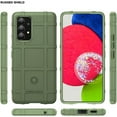 thumbnail image 2 of Slim Fit Phone Case for Samsung Galaxy A53 5G,Rugged Shield Durable Case with Military Grade Shockproof Protection,Drop-Tested and Camera Lens Protection Cover for Galaxy A53 5G, HD Green, 2 of 16