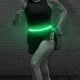 thumbnail image 4 of Cinturón elástico para correr: luz de seguridad de cintura de alta visibilidad para correr, andar en bicicleta, acampar, caminar, 4 of 5