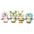 thumbnail image 2 of UDIYO Cute Penguin Bee Animal Plush Doll Pendant Keychain Ring Key Holder Bag Decor, 2 of 7