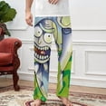thumbnail image 3 of Rick And Morty Pajamas Pants 3D Printing Wide Leg PJ Pant Loungewear Casual Comfy Sleepwear Lounge Pants for Men WomenXL, 3 of 9