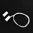 thumbnail image 3 of RC-33 NC Recessed Wired Security Window Door Contact Sensor Alarm Magnetic Recessed Switch White - (6 Sets), 3 of 6