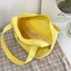 thumbnail image 2 of Bolsa de almacenamiento de lona de embrague femenino Kawaii con cremallera informal para viajes vacaciones diario Ehuebsd Para Estrenar, 2 of 9