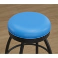 thumbnail image 2 of American Heritage Billiards Manhattan 30" Bar  Stool in Blue, 2 of 4