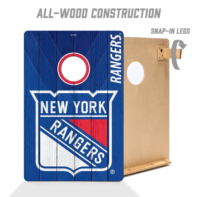 YouTheFan NHL New York Rangers 2' x 3' Cornhole Game No Bags