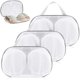 thumbnail image 1 of HAYAN3 Pcs Bra Wash Bags for Laundry, Large Lingerie Underwear Brassiere Bag Set for Washing Machine With Zipper for Women Laundry Storage Washing Delicates (A to C Cups), 1 of 1