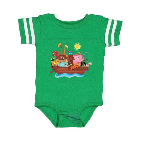 

Inktastic Animal Ark Bible Story Christian Gift Baby Boy or Baby Girl Bodysuit