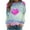 Multicolor Valentines Day Shirts, variant on Wycnly Valentines Sweater Women Valentines Day Shirts for Women Fashion Heart Print Crewneck Sweatshirts Spring Ladies Plus Size Raglan Long Sleeve Pullover Tops Weekly