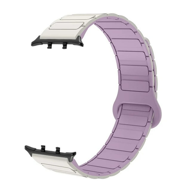 YJD 20mm Magnetic Watch Strap Fit For Honor Watch 5 Armor Style Lightweight Quick Release Silicone Smartwatch Band Unisex