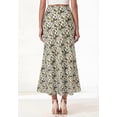 thumbnail image 6 of BTFBM Maxi Skirts for Women Summer Spring Boho Lightweight A Line High Waisted Wedding Guest Party Silk Midi Skirt, 6 of 9