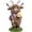 White, variant on Easter Hhighland Cow Decor, Resin Highland Cow Figurines Easter Statues with Eggs, for Home Tabletop Tiered Tray Decor, Spring Holiday Party Centerpieces(A)