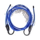 thumbnail image 4 of Tendedero de cuerda, caucho premium, cordón elástico duradero con ganchos, ajustable azul 15 M, 4 of 9