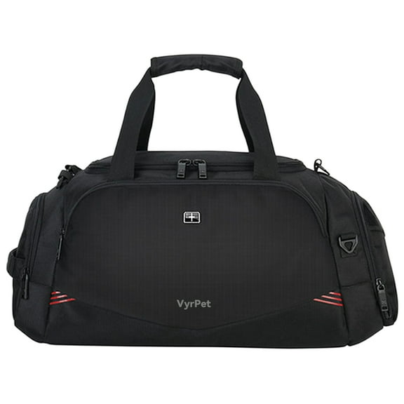 VyrPet Sports bags,  Lightweight Gym Training Sport Bag, Bag for Travel Sports, Black