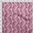 thumbnail image 3 of oneOone Cotton Poplin Fabric Leaves|Floral & Paisley Block Print Fabric BTY 42 Inch Wide, 3 of 4