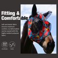 thumbnail image 4 of Máscara antimoscas para caballo Mask-Tech elástica y transpirable con protección UV, 4 of 6