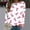 #2 Pink, variant on Lolmot Breast Cancer Awareness Shirt for Women Crewneck Long Sleeve Pullover Tops Pink Ribbon Hoodless Sweatshirts