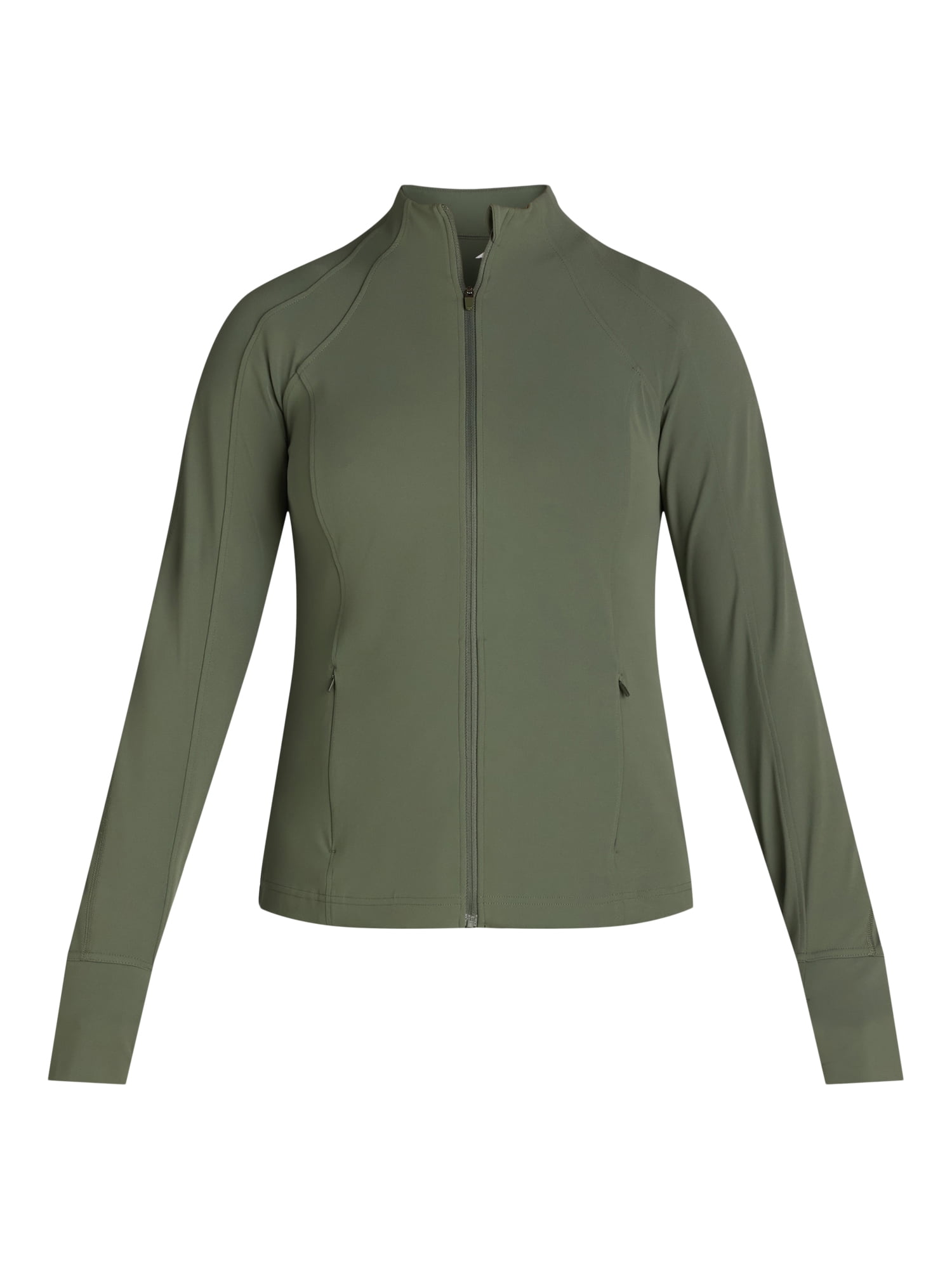 Avia Women's and Women's Plus SoftSculpt Zip-Up Active Jacket, Sizes XS-4X