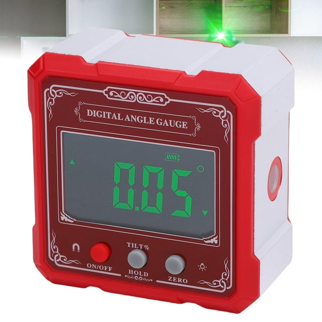 Digital Inclinometer, Automatic Reverse Accurate Digital Angle Finder for Table Saw
