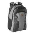 thumbnail image 4 of Swiss Tech Adult Unisex Reflective Black Backpack with Adjustable Straps, 4 of 4