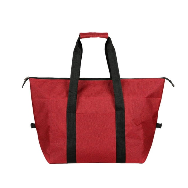 Decodeary Picnic Experience Foldable And Versatile Picnic Bag Easy To Clean Durable red small