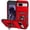 Red, variant on Fashion Case with Holder Stander Kickstand Drop Resistant Shockproof Case For Google Pixel 8A