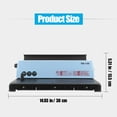 thumbnail image 2 of FESTFENDS 1 Set Iron Hole Punch Machine for Spiral Book Binding Blue Black Adults, 2 of 7