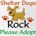 thumbnail image 2 of CafePress - Shelter Dogs Rock Please Adopt - Adjustable Unisex Printed Trucker Hat with Mesh Back, 2 of 8
