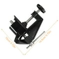 thumbnail image 2 of Raindrops Woodworking Vise for Workbench Craft Repair Tool Mini Table Clamp Black, 2 of 8