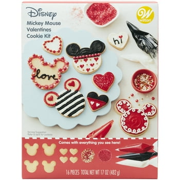Wilton Disney Mickey Mouse Valentine's Day Cookie Kit