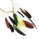 thumbnail image 2 of Tocado de plumas tejidas a mano, diadema de plumas bohemias, banda para el pelo de plumas creativa, borla para sesiones fotográficas, vestido elegante, 2 of 8