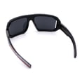thumbnail image 7 of Locs USA Flag Oversized Wrap Around Gangster Plastic Biker Sunglasses [Color Flag - Black], 7 of 7