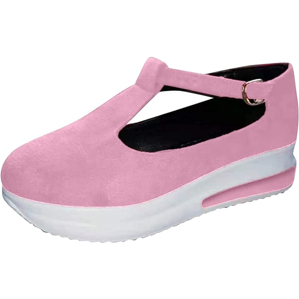 Sandalias de Cuña Media con Punta Abierta Básica Para Mujer, Sandalias de Punta Abierta Zapatos de Mujer Zapatillas de Deporte Cuñas de Moda Para Mujer Alpargatas Calzado Deportivo de Verano,U-39 Xishao ropa