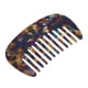 thumbnail image 1 of Peine de Cabello de Dientes Anchos Antiestático de Tamaño de Bolsillo para Desenredar Cabello Rizado Grueso Azul Púrpura, 1 of 1