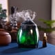 thumbnail image 2 of Innovador difusor de aroma de aceite esencial con forma de quemador de incienso con enchufe de luz nocturna 110-240VUS, 2 of 14