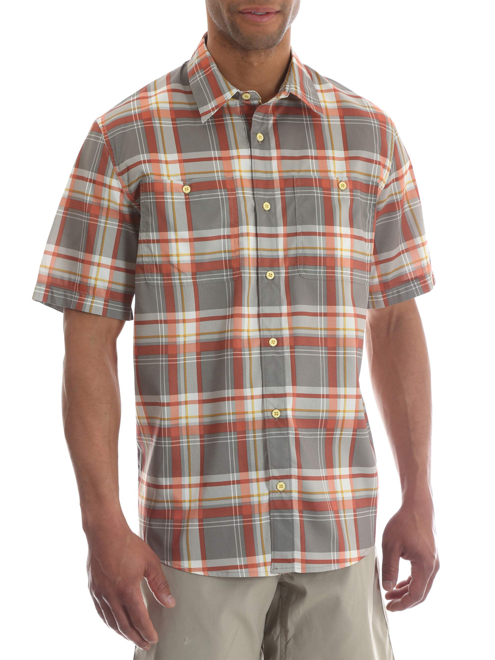 Men's Short Sleeve Utility Shirt - Walmart.com