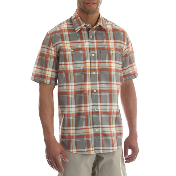Wrangler - Men's Short Sleeve Utility Shirt - Walmart.com - Walmart.com