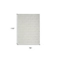 thumbnail image 3 of 7' X 9' Gray Geometric Area Rug, 3 of 5