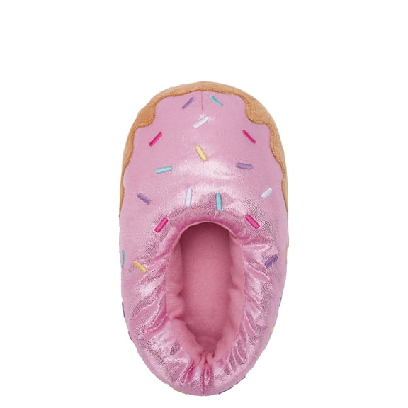Wonder Nation Girls Food Slippers