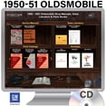 thumbnail image 2 of Detroit Iron OEM 1950-1951 Oldsmobile Shop Manuals, Parts Books & Sales Literature on CD, 2 of 3
