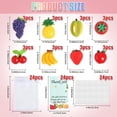 thumbnail image 5 of SDFGTstore 24Pcs Thank You Cards Resin Fruit Ornament Set with Drawstring Bag For Teacher Appreciation, 5 of 7