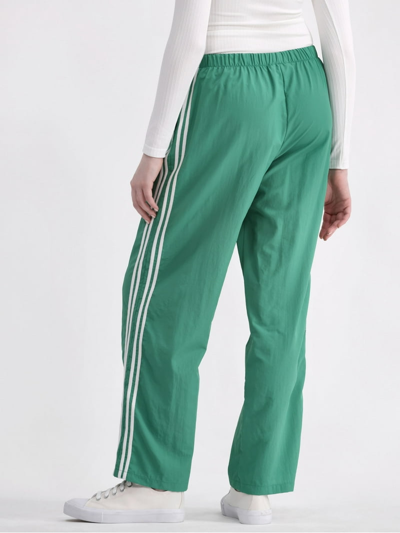 No Boundaries Side Stripe Track Pants, 31” Inseam, Women's and
