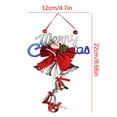 thumbnail image 2 of Xihbxyly Colgante de Árbol de Navidad, Decoración Festiva Colorida, Amuleto de Regalo de Papá Noel, Adorno para Colgar En La Pared o La Puerta, Accesorio para Manualidades, Decoración Del Hogar, Jueg, 2 of 2