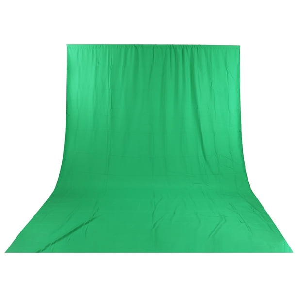 Tela de Fondo de Cromokey de Pantalla Verde, Poliéster de Espesamiento 3x6m Fotografía Chromakey Conveniente para Video para Fotos para Estudio