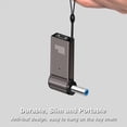 thumbnail image 3 of 2X Adaptador de Carga para Computadora Portátil USB C A 4,5 mm, Conector Hembra Tipo C A Conector Macho Tipo CC de 4,5 X 3 mm, Convertidor de Cargador de Corriente PD de 100 W, 3 of 7