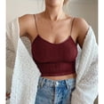 thumbnail image 2 of FhsagQ Ensemble de Lingerie pour Femmes Robe Mode pour Femmes Débardeurs à Col Rond Gilet Évasé pour Dames Tenue de Boîte de Nuit Ensemble de Lingerie pour Femmes Sans Entrejambe Ensemble de Lingerie pour Femmes Vin Rouge TTG, 2 of 7