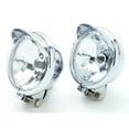 thumbnail image 2 of Krator Custom Chrome Passing Fog Auxiliary Light Compatible with Yamaha V-Max Vmax V Max VMX 1200, 2 of 5