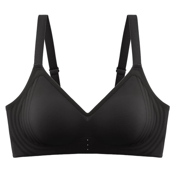 Puntoco Bralettes para mujer Sujetadores de ropa interior sólidos cómodos para mujer
