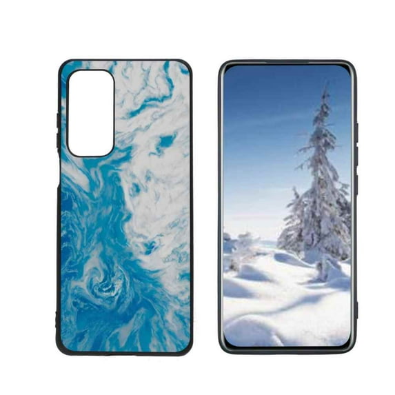 Blue-Marble-72 Phone Case, Degined for Motorola MOTO Edge 2021 Case Men Women, Flexible Silicone Shockproof Case for Motorola MOTO Edge 2021