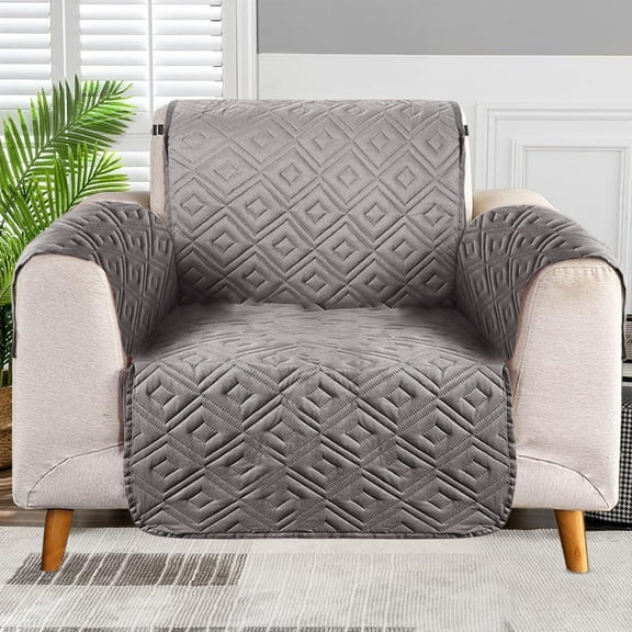 Waterproof Sofa Slip Covers Reversible Quilted Throw Pet Protector Couch Cover