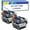 2 set, variant on LC436XL Ink Cartridge Compatible Replacement for Brother MFC-J4340DW MFC-J4440DW MFC-J4540DW MFC-J5855DW MFC-J5955DW MFC-J6555DW MFC-J6955DW MFC-J6957DW Printers 4 Set